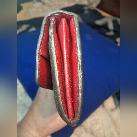 Michael Michael Kors Brown Jet Set Travel Large Trifold Large Monogram Wallet - Picture 3 of 7